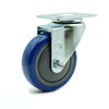 Service Caster Regency 600CSW415 U-Boat Utility Cart Caster Replacement REG-SCC-20S414-PPUB-BLUE-TP2